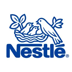 Nestlé product collection featuring Milo, Nescafé, Nido, KitKat, Cerelac, Maggi, Nesquik and Smarties
