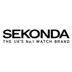 SEKONDA logo with tagline on a transparent background