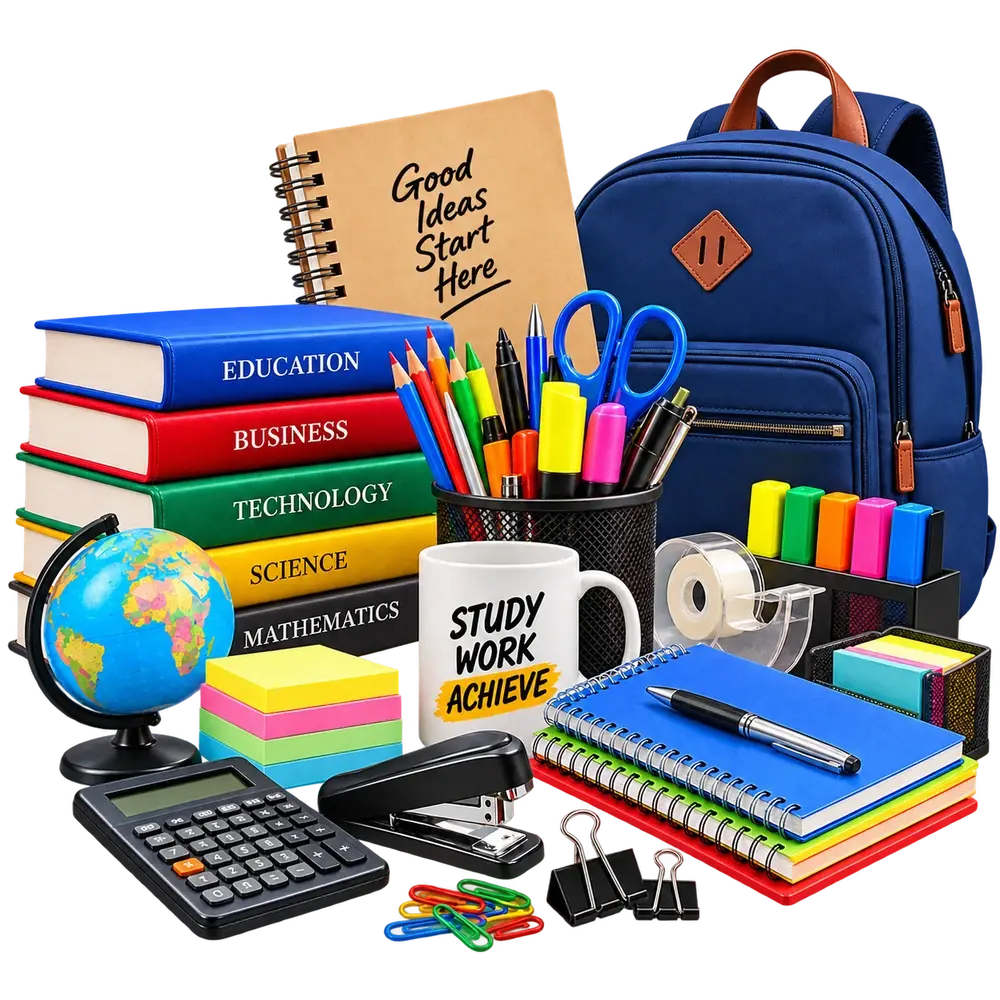 Books, Office & School Supplies