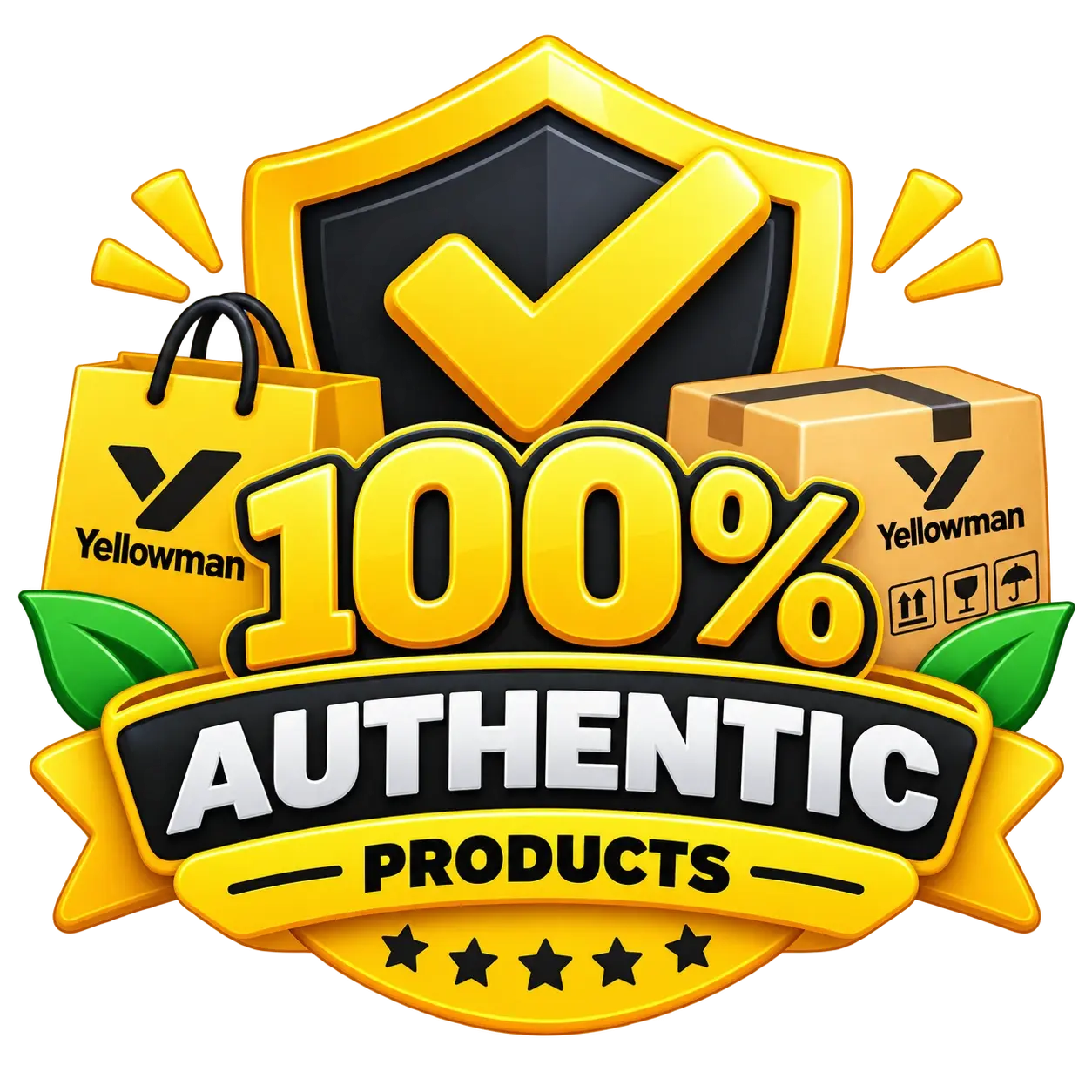 100% Authentic Products