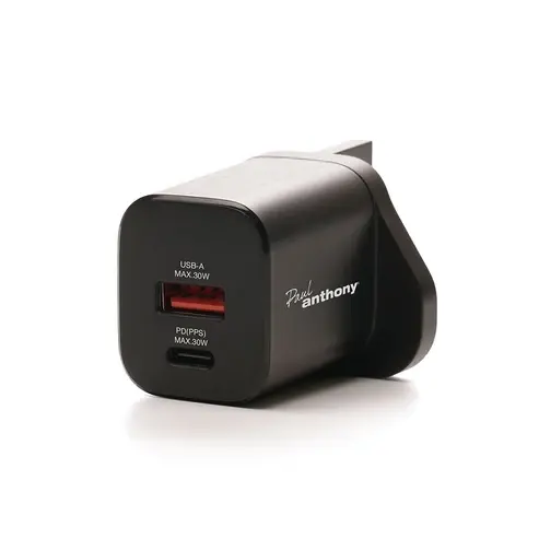 Paul Anthony USB-C + USB-A GaN PD30W Official Fast Charger