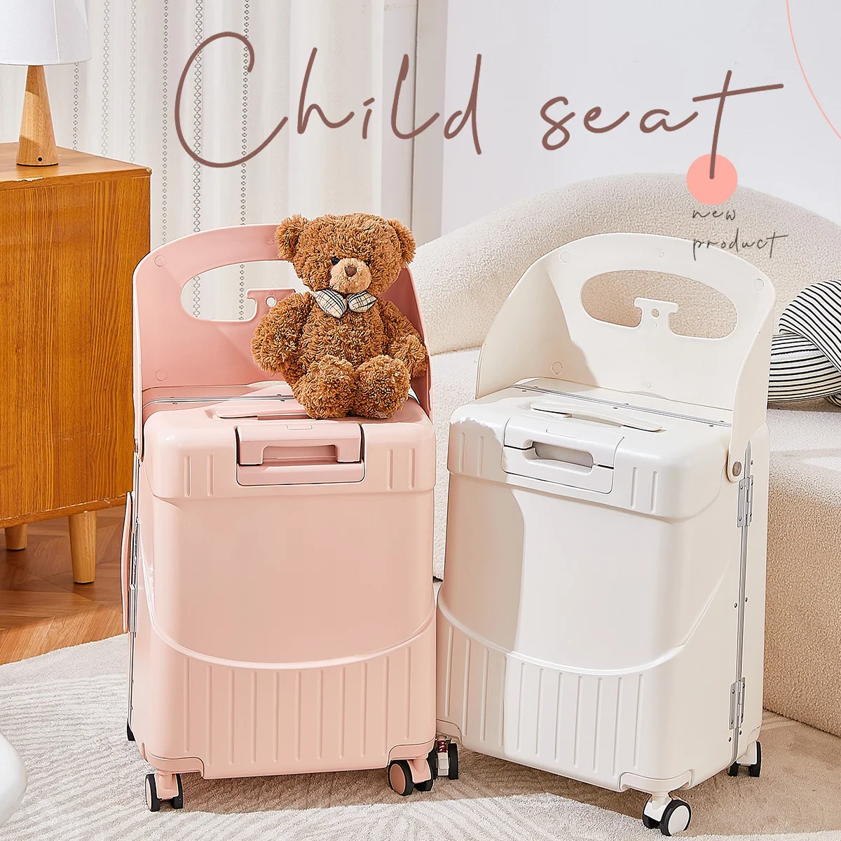 Baoma Parent-Child Trolley Luggage Set