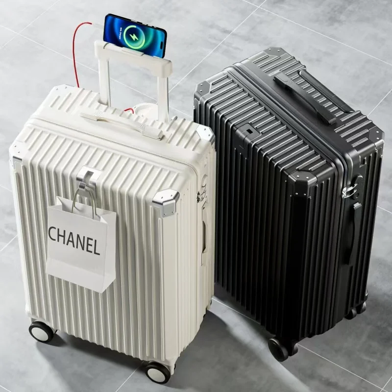 Large-Capacity Anti-Fall Trolley Luggage