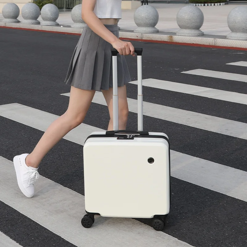 Children's 18-Inch Patterned Trolley Suitcase