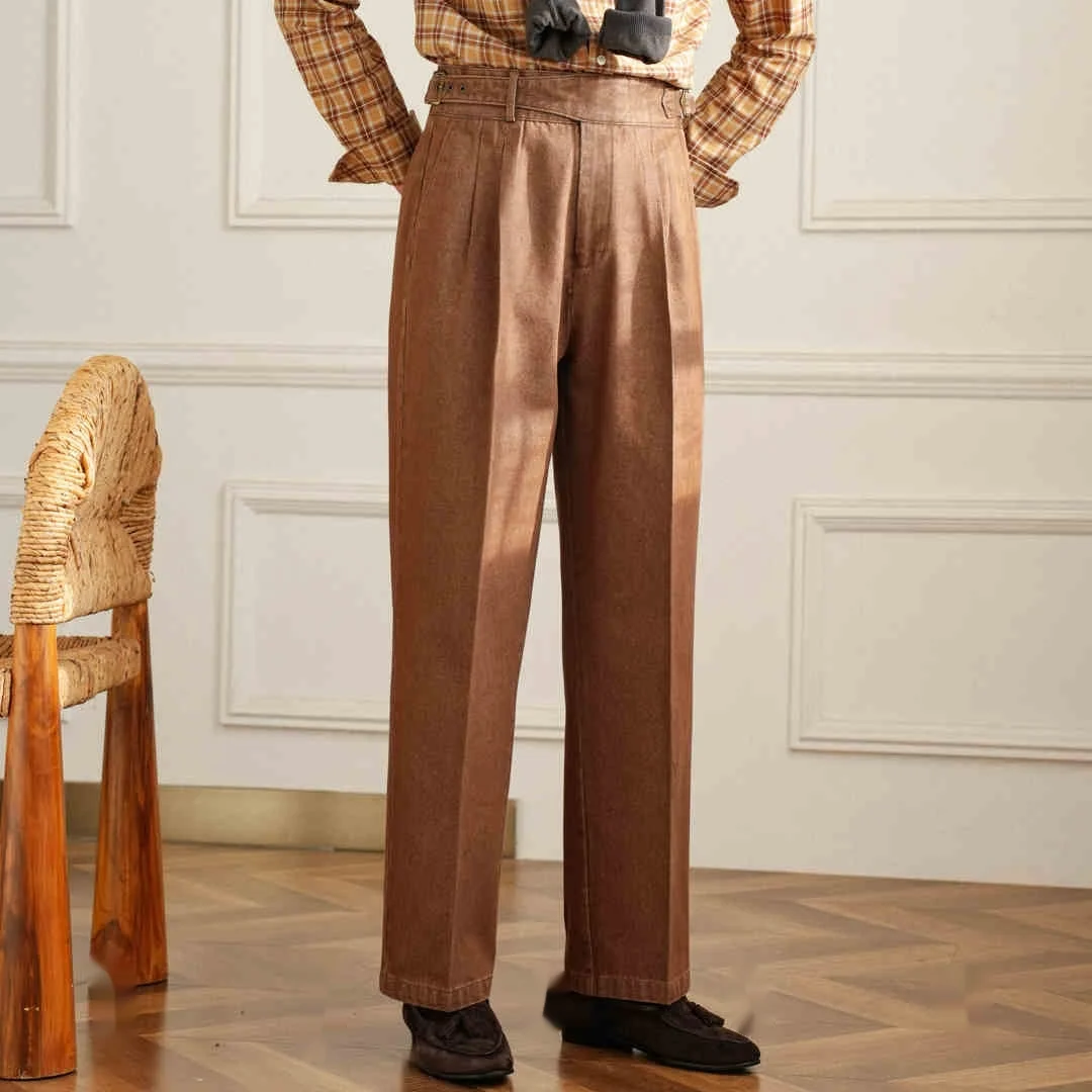 Japanese-Inspired Retro Casual Trousers – Easy-Match Everyday Style