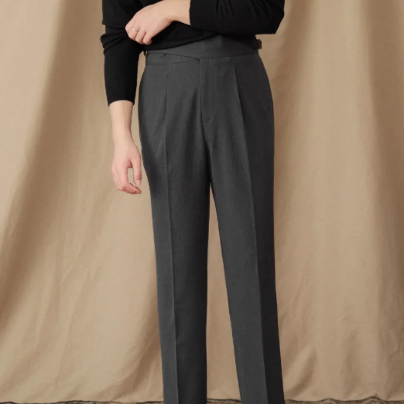 Men’s Casual Business Suit Trousers for Work and Commuting